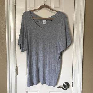 CAbi Light Grey tee XL